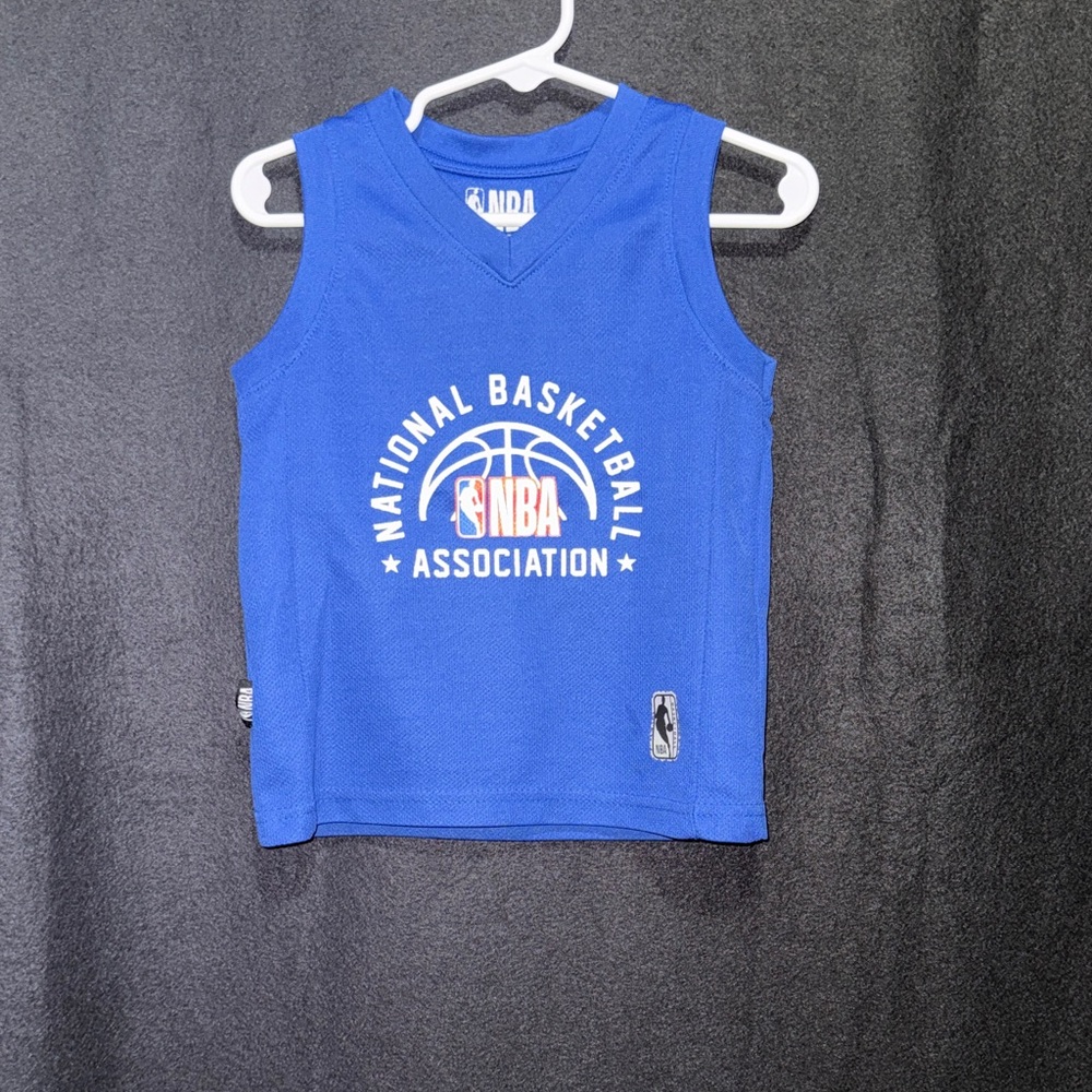 NBA Kids Royal Blue Basketball Jersey